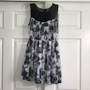 Aqua Tie Dye Mini Dress M